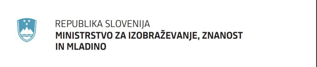 Logotip Ministrstva za izobraževanje, znanost in mladino.